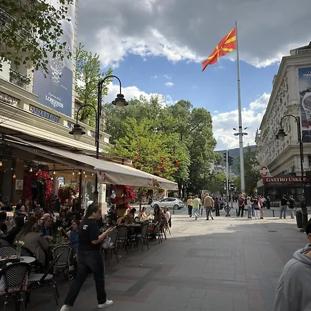Square View On Macedonia St